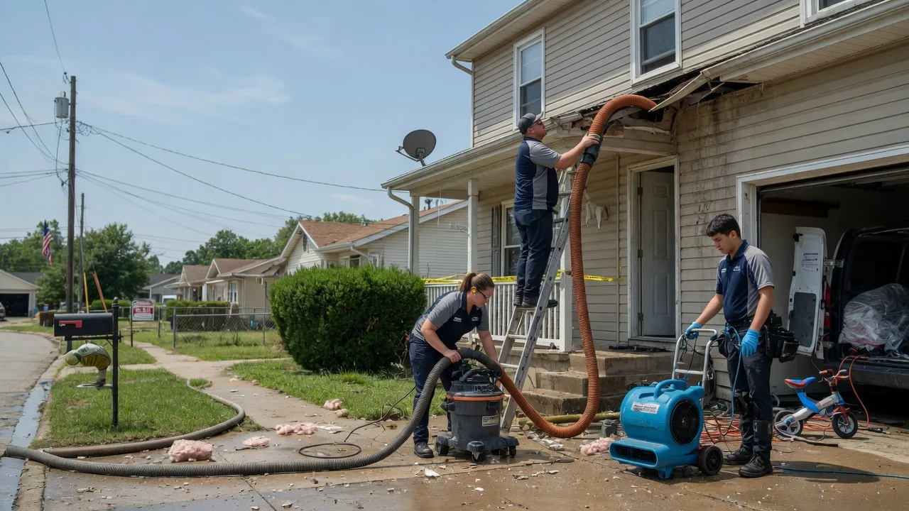 Water Damage Restoration in Freeman, SD near me